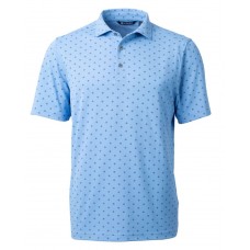 Cutter & Buck Men's Virtue Epic Pique Tile Print Polo LWMCK01170
