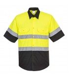 Short Sleeve High Visibility Button-Down LWEO67