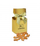 Fancy Cashews In Gold Premium Delights Gift Box WBLWPD102