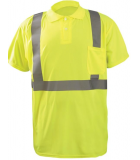 Moisture Wicking, Birdseye, Hi-Viz Polo LWLUXSSPP2B