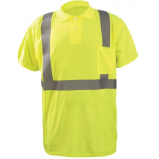 Moisture Wicking, Birdseye, Hi-Viz Polo LWLUXSSPP2B