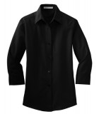 Ladies 3/4 Sleeve EZ Care Shirt L612