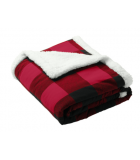 Port Authority Flannel Sherpa Blanket LWBP43 Port Authority Flannel Sherpa Blanket LWBP43
