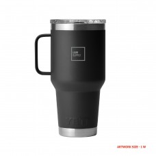 YETI Rambler 30oz Travel Mug with Stronghold Lid LWYTR30TM