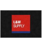 Double Door Logo Floor Mats 4'x6' (Indoor - carpet) LWMATDBL