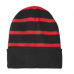 Sport-Tek Striped Beanie with Solid Band LWSTC31 Sport-Tek Striped Beanie with Solid Band LWSTC31