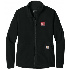 Carhartt Women's Full Zip Relaxed Fit Fleece Jacket LW106419