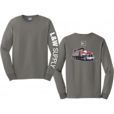 Boom Truck, Stock Design Long Seeve Tees LWG2400 Boom Truck, Stock Design Long Seeve Tees LWG2400