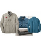 Eddie Bauer Long-Sleeve Fishing Shirt LWEBFISHL