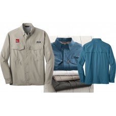 Eddie Bauer Long-Sleeve Fishing Shirt LWEBFISHL