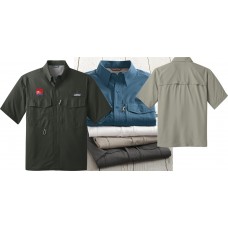 Eddie Bauer Short-Sleeve Fishing Shirt LWEBFISHS