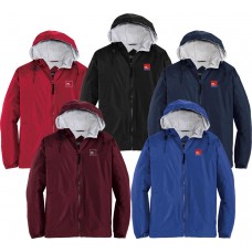 Hooded - Weather Ready Nylon/Fleece Jacket  LWJKTFLCH