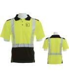 High Visibility Safety Polo  LW9100SBSEG