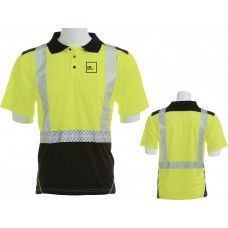 High Visibility Safety Polo  LW9100SBSEG