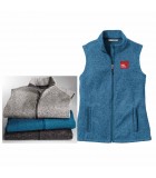 Ladies Sweater Fleece Vest L236