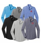 Ladies' Sport-Tek Tri-Blend Wicking 1/4-Zip Pullover LST407