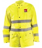 Water Proof, Breathable Hiviz Rain Jacket  LWRAIN