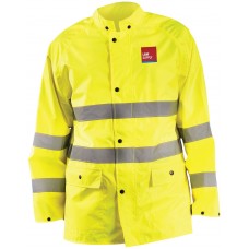 Water Proof, Breathable Hiviz Rain Jacket  LWRAIN