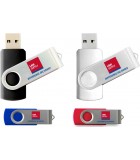 QuickShip USB Swivel Flash Drive LWUSB 2G, 4G, 8G 