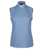Swannies Women's Amber 1/4-Zip Sleeveless Polo LWSW8100L